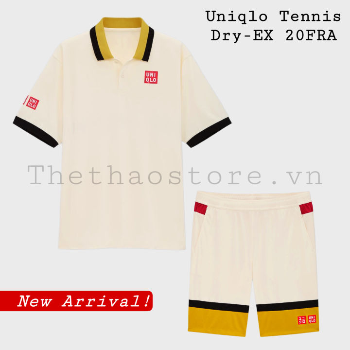 Bộ tennis Uniqlo Nishikori Us open 2018 hàng hiếm đã qua sử dụng  Ijapan