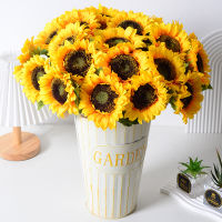 1pc Realistic Artificial Sunflower With New Style Single Stem for Home Decor, Photography Props, and Wedding Table Decor Home Decor