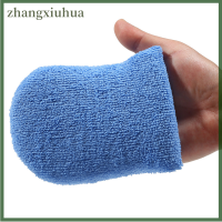 Zhangxiuhua แผ่นโฟมขัดถูสำหรับดูแลล้างรถรถไมโครไฟเบอร์เนื้อนุ่มแวกซ์ Applicator ฟองน้ำขัดแผ่นเครื่องผสมโฟมขี้ผึ้งสำหรับทำความสะอาดรถ