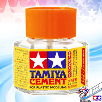 TAMIYA 87012 CEMENT 20ML FOR PLASTIC MODEL HOBBY TOOL กาวติดพลาสติกโมเดล กันดั้มกันพลา ฝาส้ม VCA GUNDAM