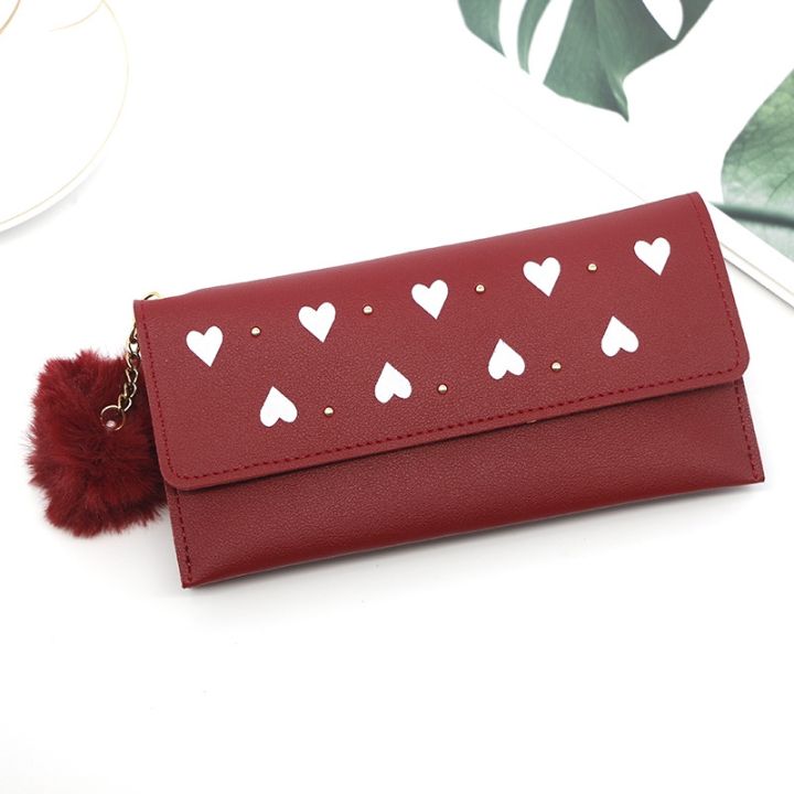 pu-leather-wallet-for-women-long-casual-black-blue-red-pink-dark-grey-green-card-holder-female-coin-pocket-female-fashion-purse