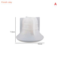 Fresh sky แม่พิมพ์ซิลิโคนรูปตุ๊กตาหิมะแบบทำมือรูปกวางซานตาคลอสสำหรับตกแต่งบ้าน