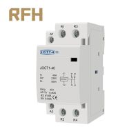 63A 40A 2P 32A 220V/230V 50/60HZ ราง Din บ้าน Ac คอนแทคเตอร์2NO 2NC 1NO 1NC