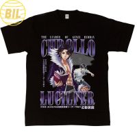 BIL  T-shirt  เสื้อยืดผช Annimood - เสื้อยืด พิมพ์ลาย Chrollo Lucilfer Hunter X Hunter Homage Series