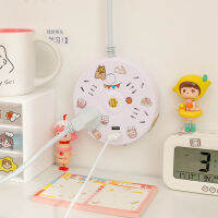 Round USB Socket Inligent Extension Sockets GB Patch Board Student Dormitory Porous Position Power Strip Cute Home