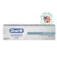 Oral-B 3DWhite Luxe ออรัล-บี ยาสีฟัน ทรีดีไวท์ ลุกซ์ เฟรชเบรท 90 กรัม อ่อนโยนต่อผิวฟัน