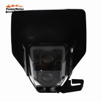 ✎№ For Husqvarna 701 Enduro Motorcycle Headlight Plate TE FE FC TC TX 125-500 Light Dirt Bike Motocross Supermoto LED Headlight