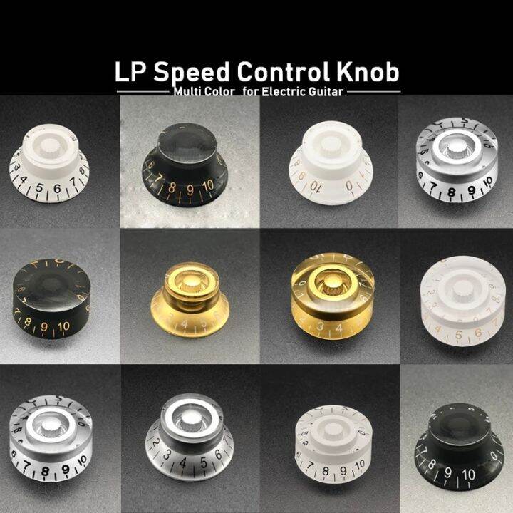 1pcs-multi-color-lp-electric-guitar-volume-tone-knob-top-hat-straight-guitar-speed-control-knob-plastic