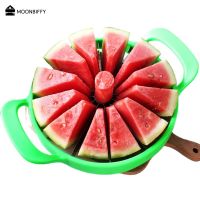 1PC Watermelon Slicer Cutter Stainless Steel Large Size Sliced Watermelon Cantaloupe Slicer Fruit Divider Kitchen Gadgets Items