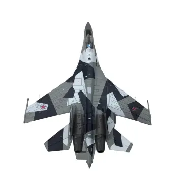 Sukhoi Su-35 Flanker-E Fighter 1/100 Scale Diecast Aircraft Model