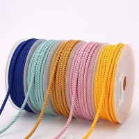 【YD】 1roll  Round Waxed Cord 2mm/3mm Thread String Necklace Rope Beads Jewelry Making