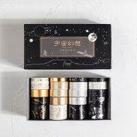 【top-rated】 SUDATH. HANDICRAFT สมุดติดรูปอัลบั้มป้ายเทปตกแต่งกำบังสไตล์จีนสีบรอนซ์เทปกระดาษญี่ปุ่น20ชิ้น/กล่อง