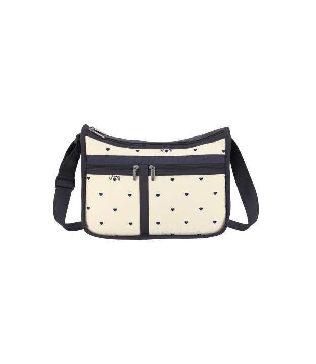 LeSportsac Classic Hobo - Navy Swiss Heart | Lazada