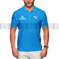 สีนีออน Cobra T เสื้อ Polo Dry Fit F9 Golf แฟชั่นลำลองกีฬา Tee ไมโครไฟเบอร์ Baju Kolar Sulam Murah ขาย