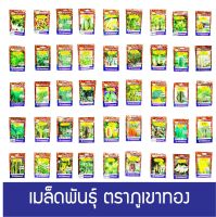 รวมเมล็ดพันธุ์ ตราภูเขาทอง ราคาถูก