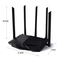 Tenda เร้าเตอร์ไวเลส รุ่น AC11 5เสาอากาศ 2.4G/5.0GHz Smart Dual Band AC1200 Wireless WiFi Router Wi-Fi Repeater