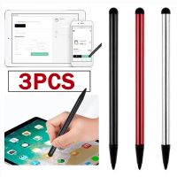 Phone Tablet Touchscreen Pens Capacitive Stylus Pencil for Iphone Ipad Samsung Round Rubber Head Tablet Pens Stationery Supplies Stylus Pens