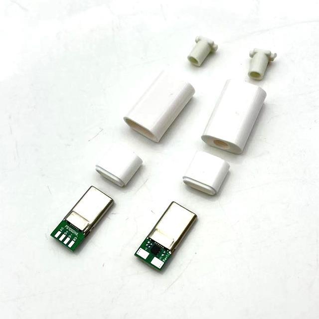 type-c-16p-male-plug-pd-240w-5a-50v-fast-charging-connector-usb-with-pcb-welding-data-line-interface-diy-data-cable-accessories