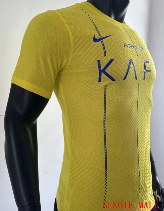 al-nassr-fc-เสื้อบ้าน23-24คุณภาพสูงเล่นเสื้อเจอร์ซีย์เตะฟุตบอลฉบับโรนัลโด