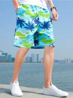 7007｜UNI HAWAII PANTS seluar pendek flower floral leisure beach seluar pendek pantai lelaki perempuan 短裤