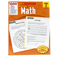 English original learning success series academic success with math (grade 2) second grade math exercises for primary school students and senior family exercise books for children to learn English
