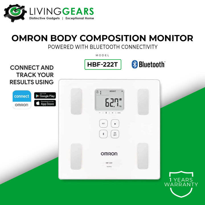 Omron Smart Elite Body Composition Monitor HBF222T Bluetooth Lazada