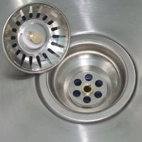 Stainless Steel Kitchen Sink Strainer Stopper Waste Disposer Plug Filter Bathroom Hair Catcher Strainers Kitchen Accessories