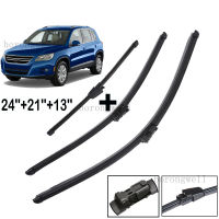 Misima Volkswagen Wiper,ชุดปัดน้ำฝนด้านหน้าและด้านหลัง,Tiguan, 2016, 2015, 2014, 2013, 2012, 2011, 2010, 2009, 2008