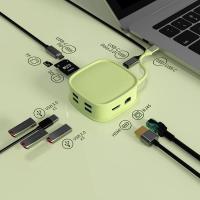 Office Tools Docking Station -compatible Usb Hub Multi-function Type C Extensor Expand Dock For Laptop Macbook 10/8 In 1 New