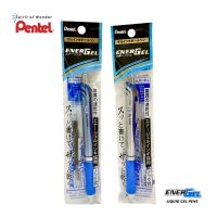 Pentel ชุดปากกาหมึกเจล เพนเทล Energel + ไส้ 0.5, 0.7mm - หมึกสีน้ำเงิน