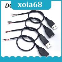 xoia68 Shop 30cm Power Supply Cable 2 Pin USB 2.0 A Female Male 4 pin Wire Jack Charging Cord Extension Connector DIY 5V Line