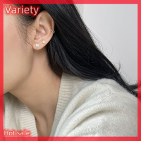 Variety ✨Hot Sale✨ 1คู่3 4 5มิลลิเมตรคริสตัลเพทายหู studs ต่างหูสำหรับผู้หญิงสแตนเลสกระดูกอ่อนห่วงหูเจาะกระดูกเล็บของขวัญเครื่องประดับ