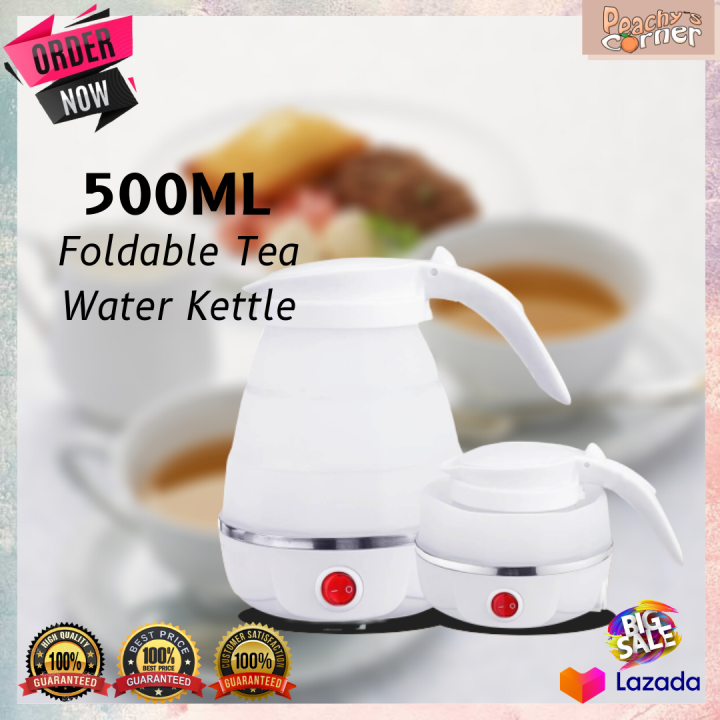 Dual Voltage Mini Foldable Travel Kettle Electric Portable Water Kettle Small Capacity 0.5L