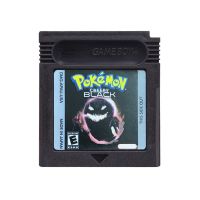 GBC Game Cartridge 16 Bit Video Game Console Card Pokemon Creepy Black English Language for GBC GBA