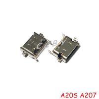 ปลั๊กพอร์ตชาร์จ USB 10pcs Dock Connector ซ็อกเก็ตสําหรับ Samsung Galaxy A20S A207 / A21 A215