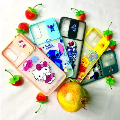 เคสใส ปิดกล้อง ลายการ์ตูน สำหรับรุ่น Vivo Y01 Y15S Y21 Y21T Y33S Y33T T1X Y12A Y12S Y20 Y20S Y3S Y12 Y15 Y17 กันกระแทก