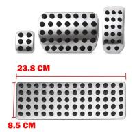 Stainless steel Car Pedal Pads Cover for Mercedes Benz V Class Vito Metris Viano W639 W447 Accessories Car Styling