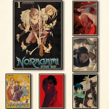 Anime Noragami Poster Yato Japanese Manga Aragoto Fabric