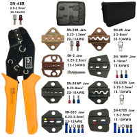 Crimping Pliers Set SN-48B Hand Tools 8 Jaw For 2.8 4.8 6.3 TubeInsulationDuPont Terminals Electrical Mini Clamp Tools