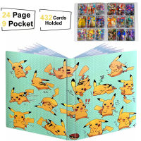 9 Pocket 432 Pokemon Card Album Collection Book Anime Playing Game Pikachu Map Pokémon Binder Folder Holder List Kids Toys Gift