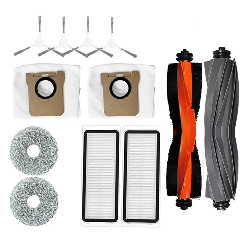 Accessories Kit For Dreame L20 Ultra/L30 Ultra Vacuum Cleaner Main Side  Brush Hepa Filter Mop Cloth Dust Bags Replacement