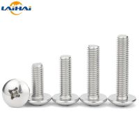 10PCS UNC US 6#32 304  A2 Stainless Steel Cross Recessed Round large flat head Machine screw Bolts large flat head Screw Nut Drivers