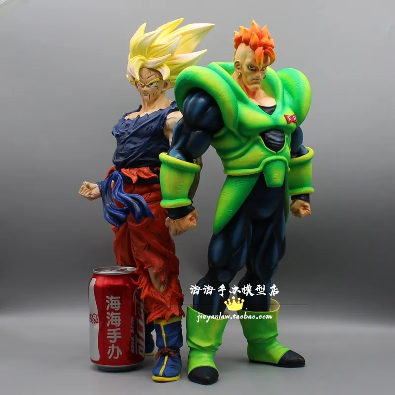 Anime Dragon Ball Figure ANDROID 16 17 18 19 20 Statue PVC Action Figures  Collection Model Toys for Children Gifts