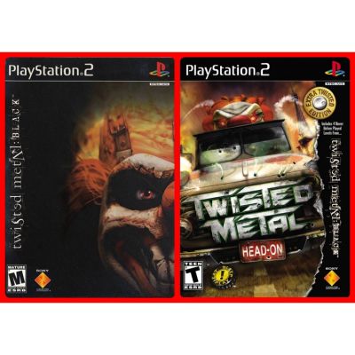Twisted ทั้ง 2 ภาค   PS2  Head-On และ  Metal: Black     Playstation 2