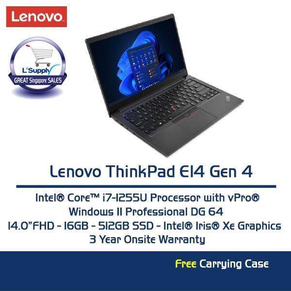 Lenovo ThinkPad E14 Gen4 (Core i7-1255U /W11Pro DG 64/14FHD/16GB ...