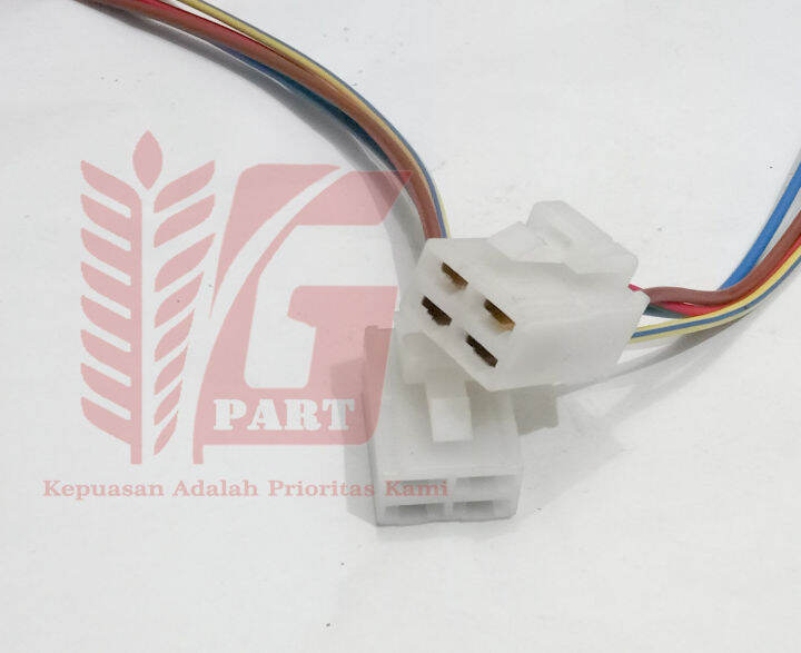 Socket Kiprok/Regulator 4 Kabel/Pin Motor Yamaha Jupiter/Z/MX/New 135