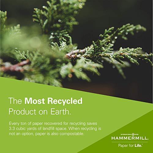 Hammermill Paper Great White 30% Recycled Paper, 20 lb