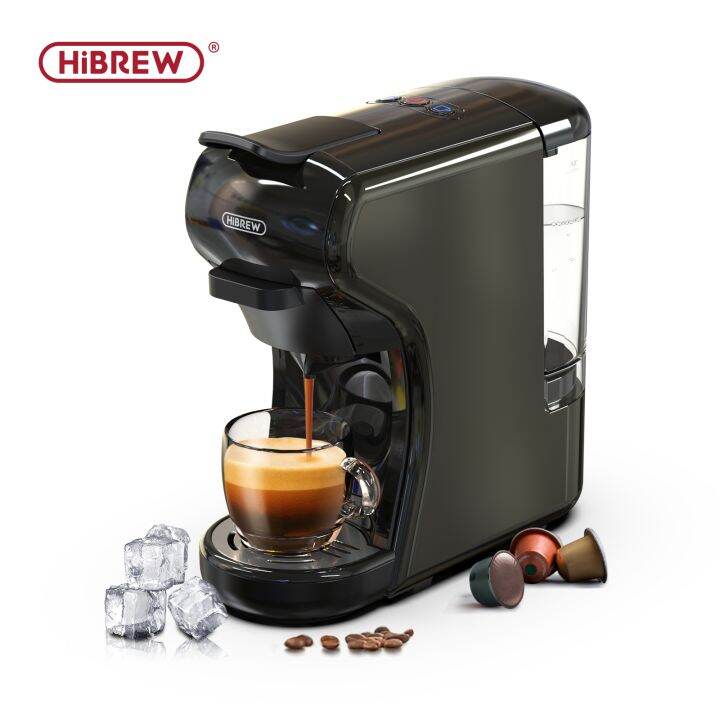 HiBREW Coffee Machine 19 Bar 4in1 Hot amp; Cold Multiple Capsule