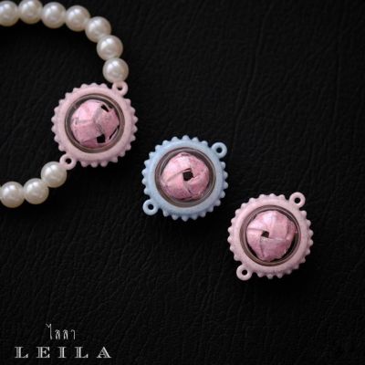 Leila Amulets ตะกร้ออาคม สมปรารถนา Baby Leila Collection สีชมพูเข้ม (พร้อมกำไลสวยงามตามรูป)