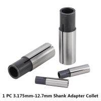 1pc CNC Router Tool Adapter Collet สําหรับเครื่องแกะสลัก 3.175mm 4mm 6mm 6.35mm 12.7mm Milling Cutter Transfer Adapter